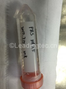 2-配制PBS懸浮清洗細(xì)胞
